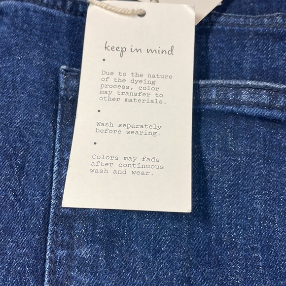 High rise boot, cut dark denim jeans - Picture 6 of 10